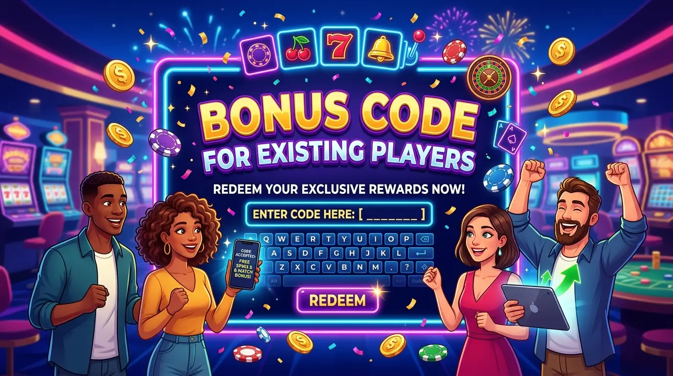 Luxury bonus code for existing players