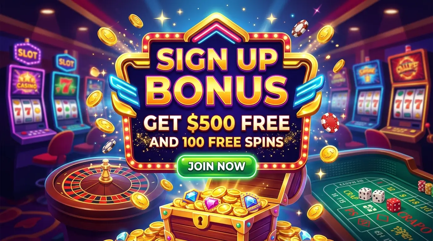 Luxury casino sign up bonus